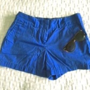 LOFT blue purple shorts size 4